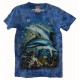 Tričko pro dospělé - moře, modrá b