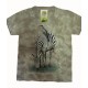 Tričko pro děti - zebra, béžová batika