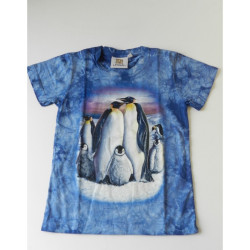 Tričko pro dospělé - tucnaci, modrá b